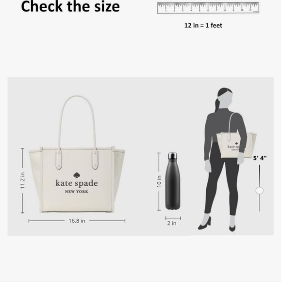 New KATE SPADE ELLA Tote Bag - Picture 5 of 15